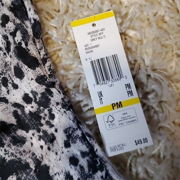 KASPER SEPARATES Sleeveless Blouse with Attached Neck Tie - Picture 3 of 7